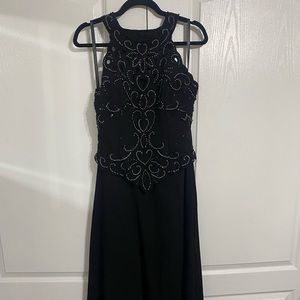 Black elegant evening dress (LG)